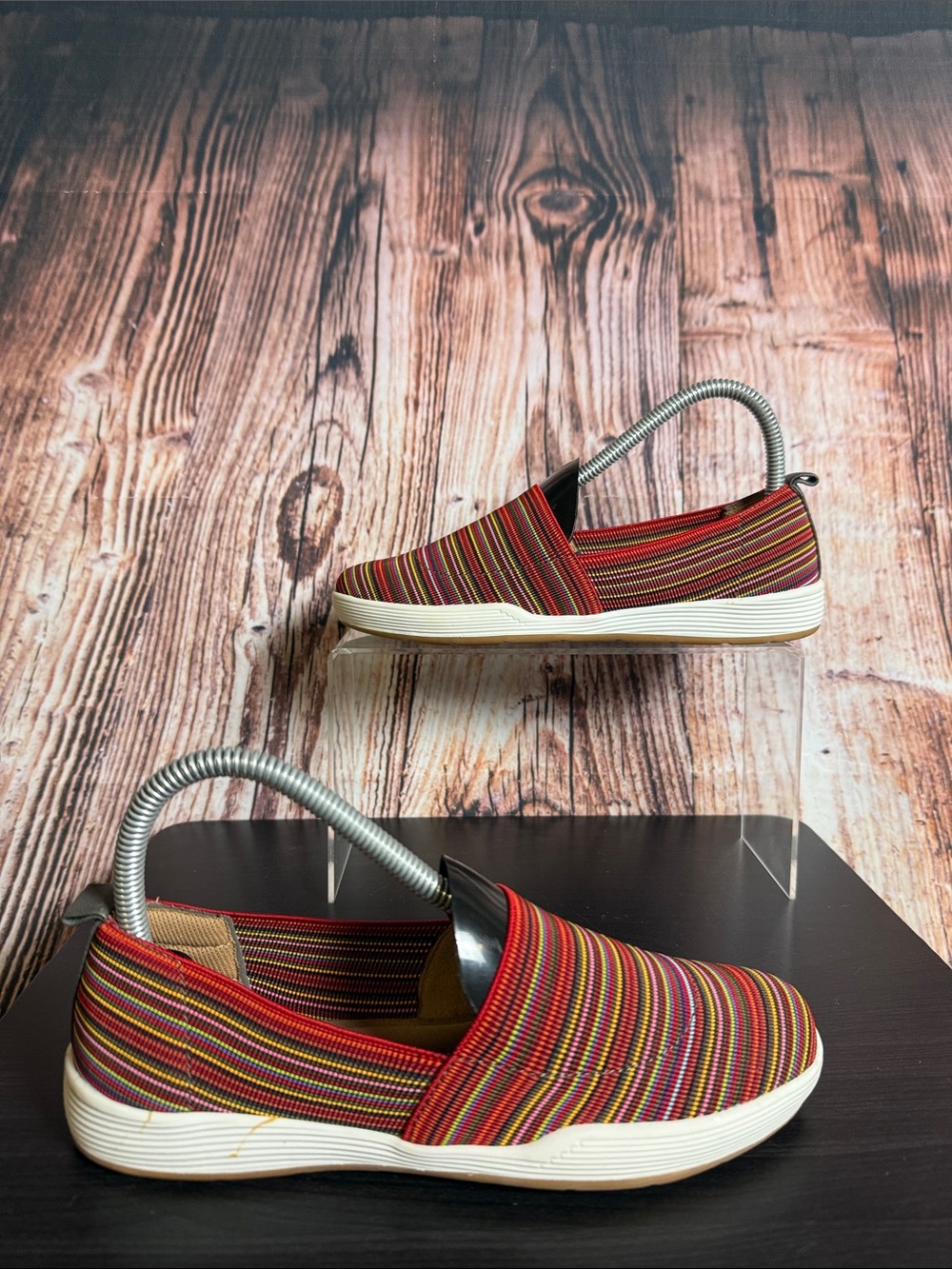 Comfortiva Striped Flats Womens Sz 6M